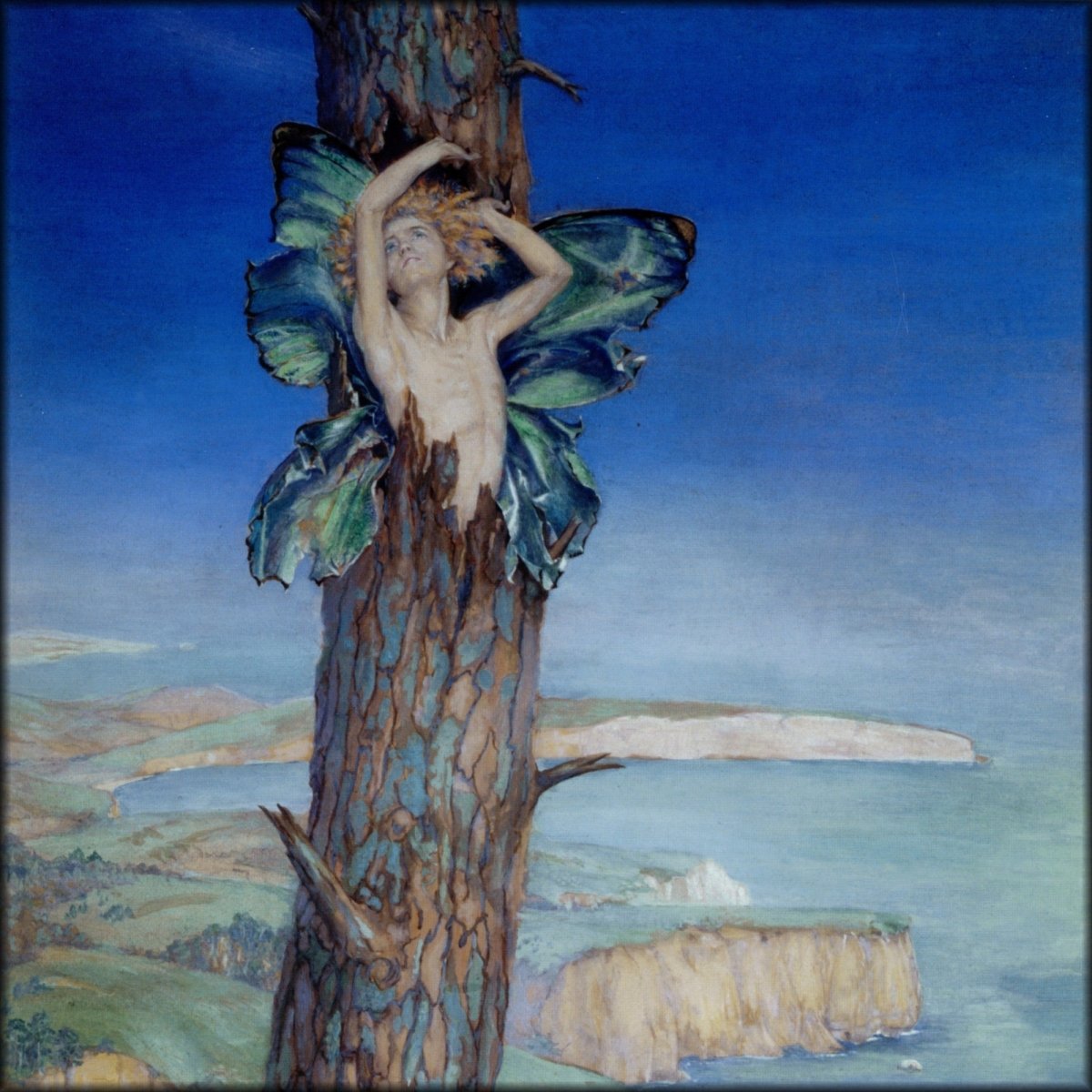 A. Maud Tindal Atkinson - Ariel from The Tempest c1915 | Digital Download - 1 image