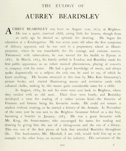 Aubrey Beardsley 52 Miscellaneous Public Domain Images | Dimensions 2233 x 3105 pixels