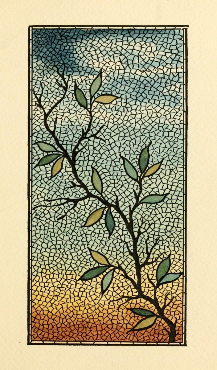 Art Nouveau Stained Glass Designs - 93 images to Download | Dimensions 1545 x 2635 pixels