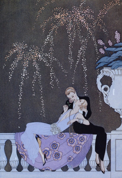 George Barbier Art Deco Fashion Illustrations in the Public Domain | Dimensions 3752 x 5464 pixels