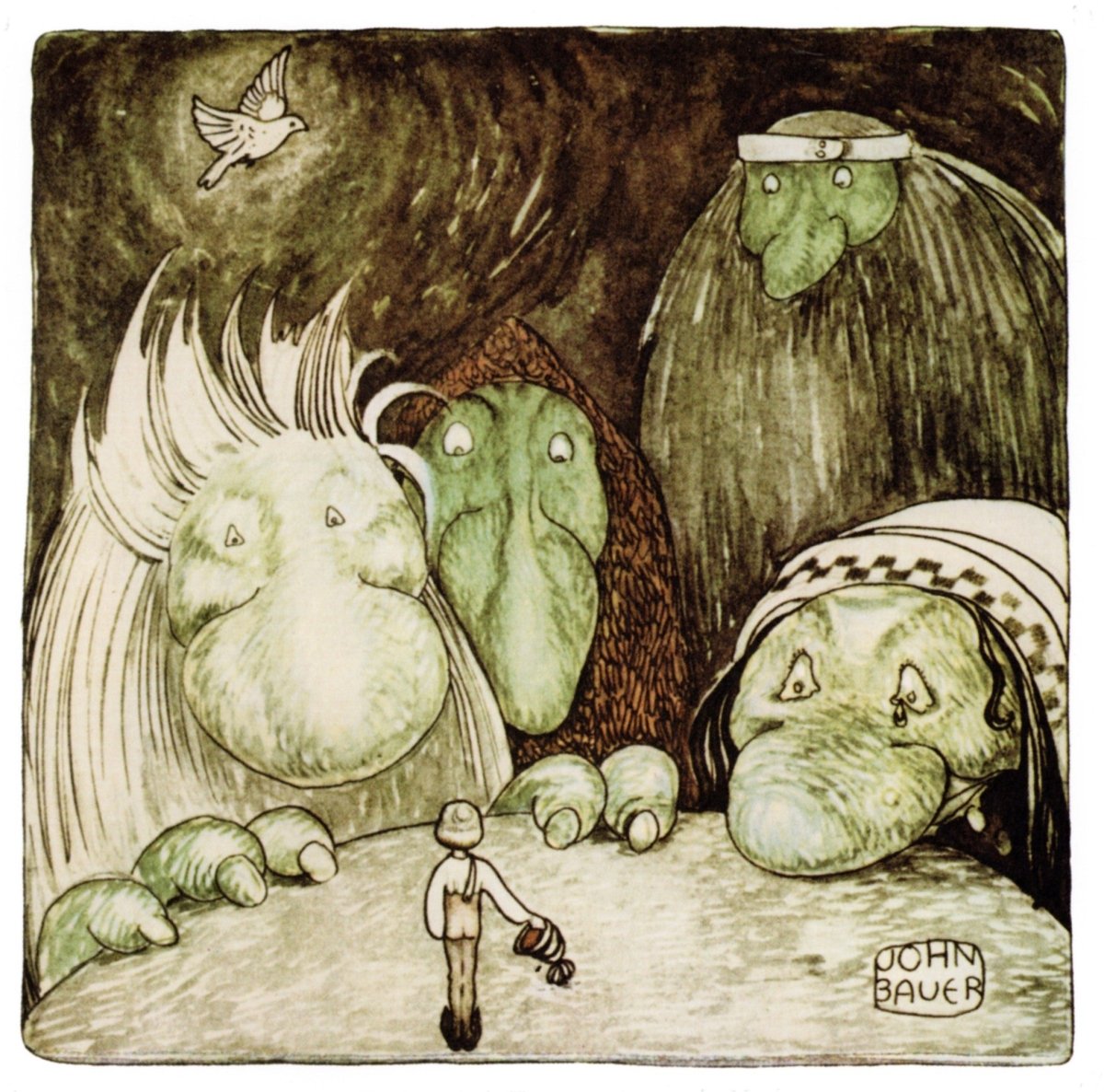 John Bauer Public Domain Images to Download | Dimensions 4184 x 4136 pixels