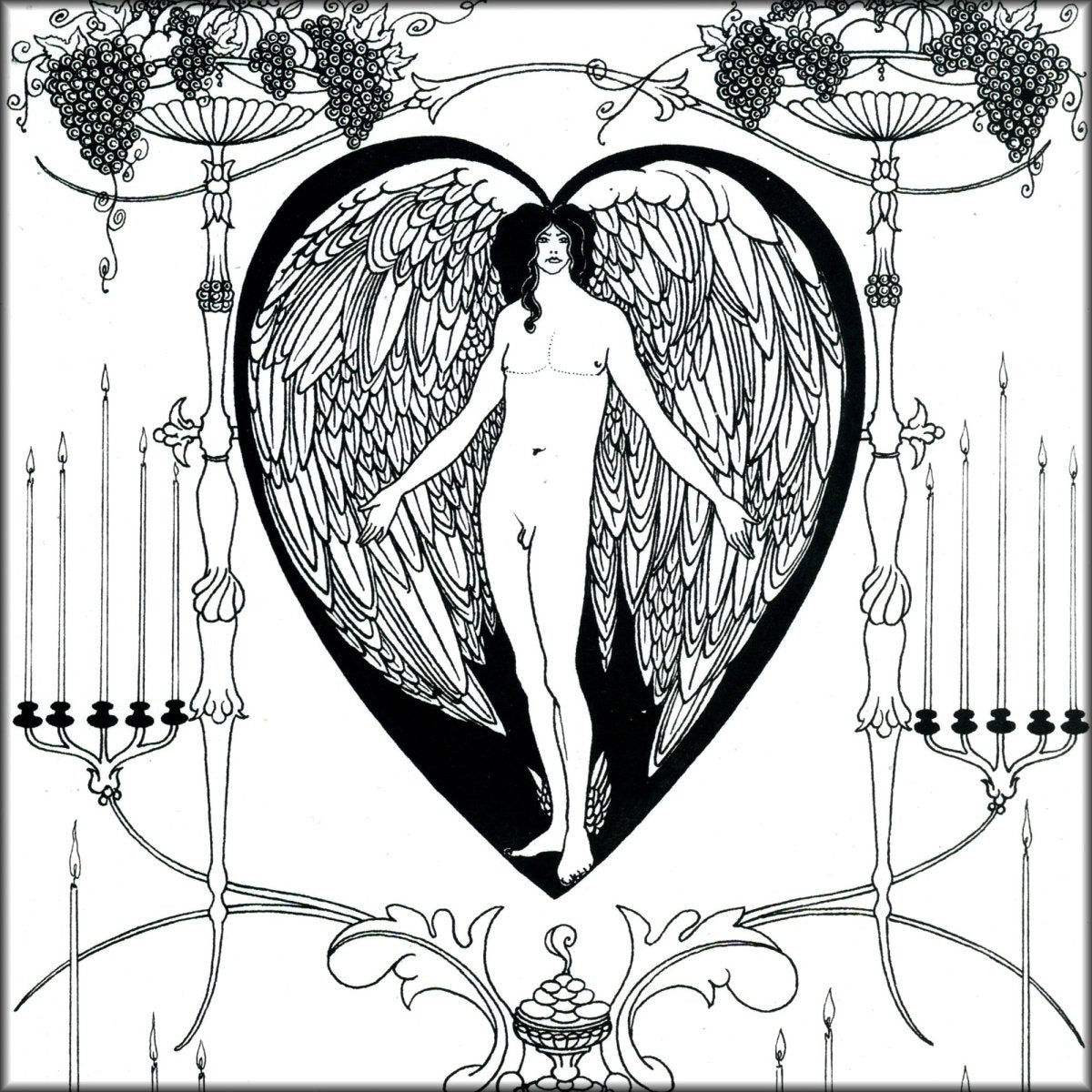 Aubrey Beardsley (1909) - 6 Public Domain Images | Digital Download - 6 images
