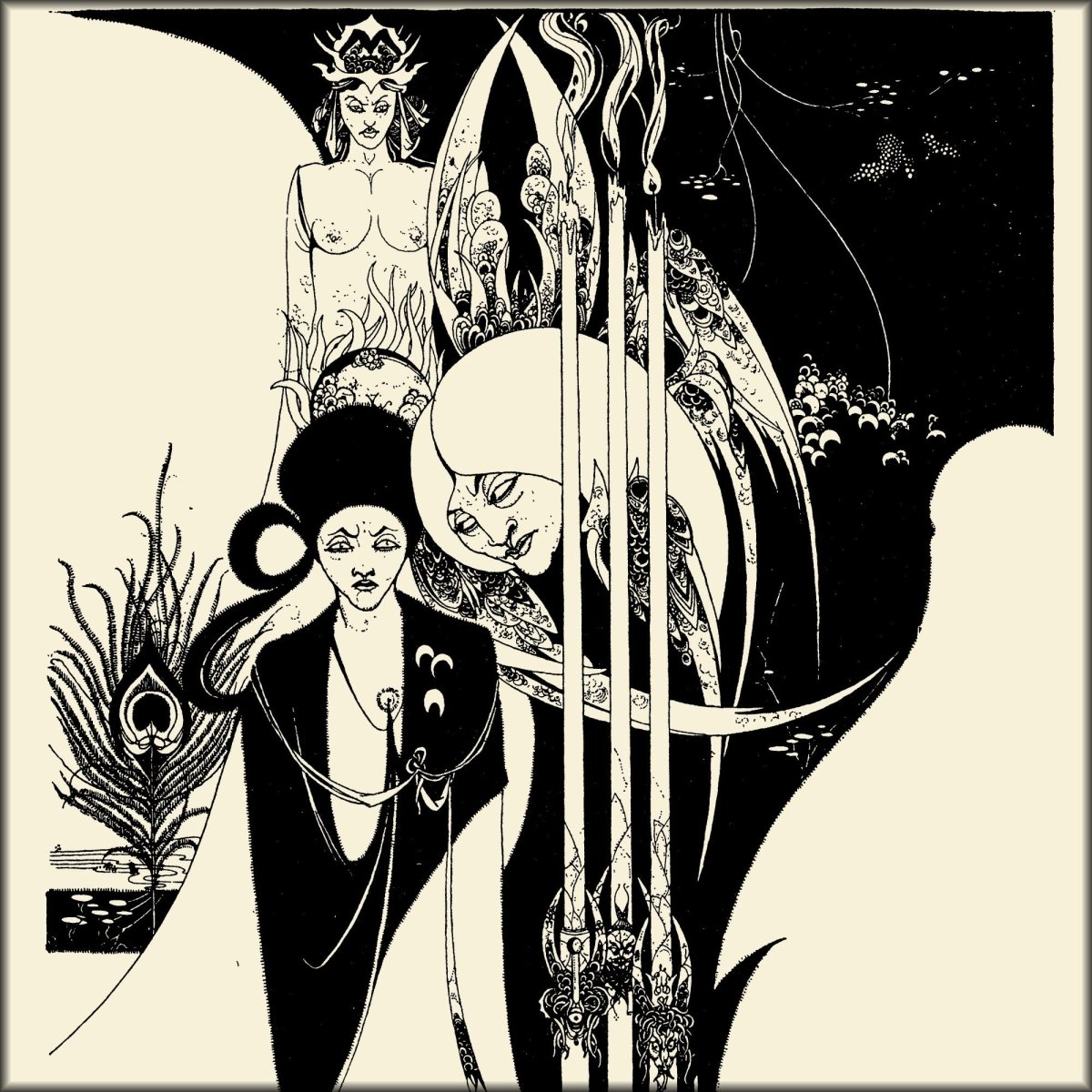 The Art of Aubrey Beardsley (1918) - 15 Public Domain Images | Digital Download - 15 images