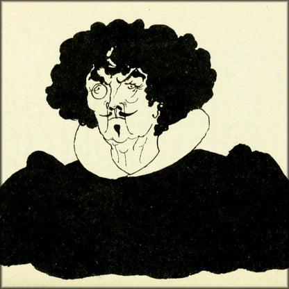 Bon-mots (1894) - Aubrey Beardsley - 42 Public Domain Images | Digital Download - 42 images