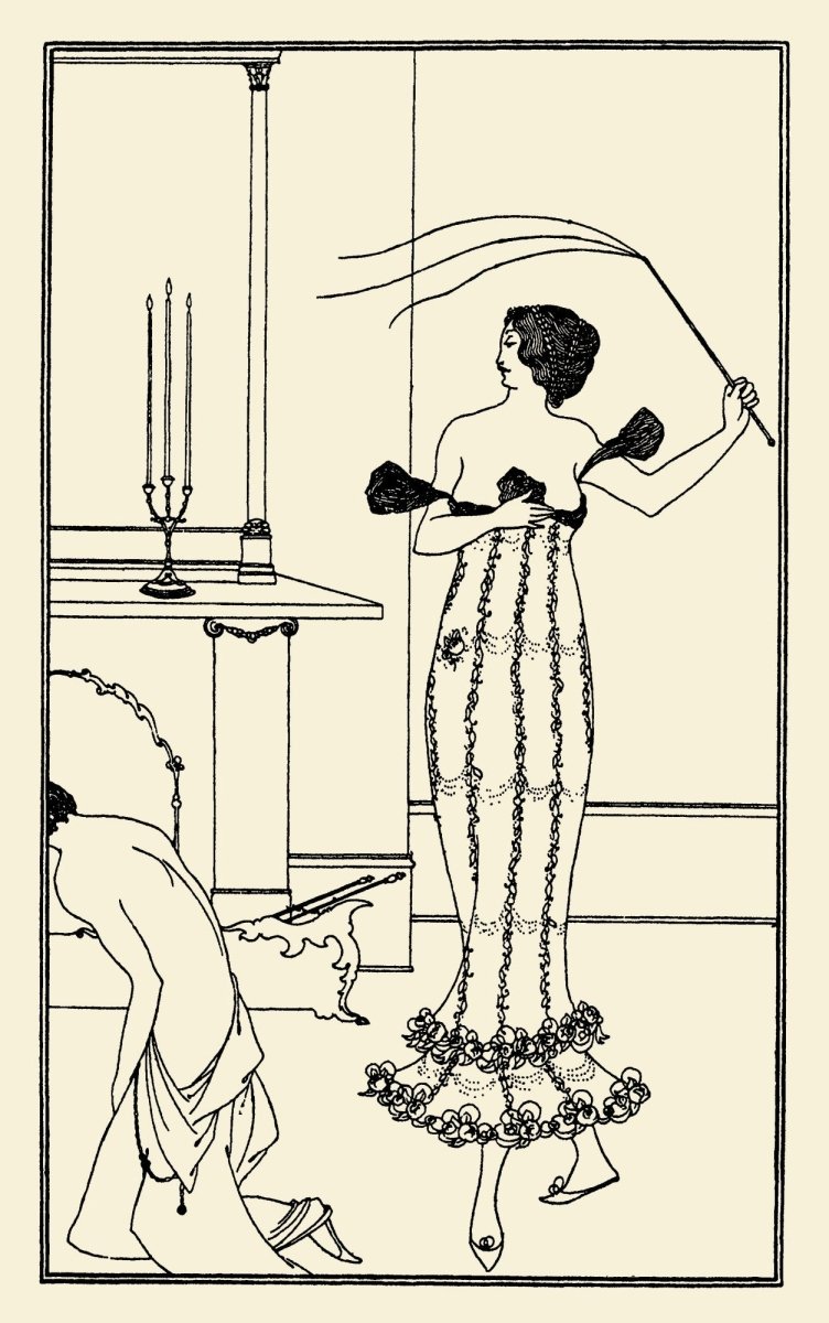 Aubrey Beardsley 52 Miscellaneous Public Domain Images | Dimensions 2311 x 3689 pixels