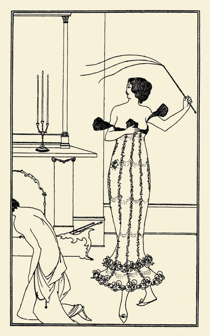 Aubrey Beardsley 52 Miscellaneous Public Domain Images | Dimensions 2311 x 3689 pixels