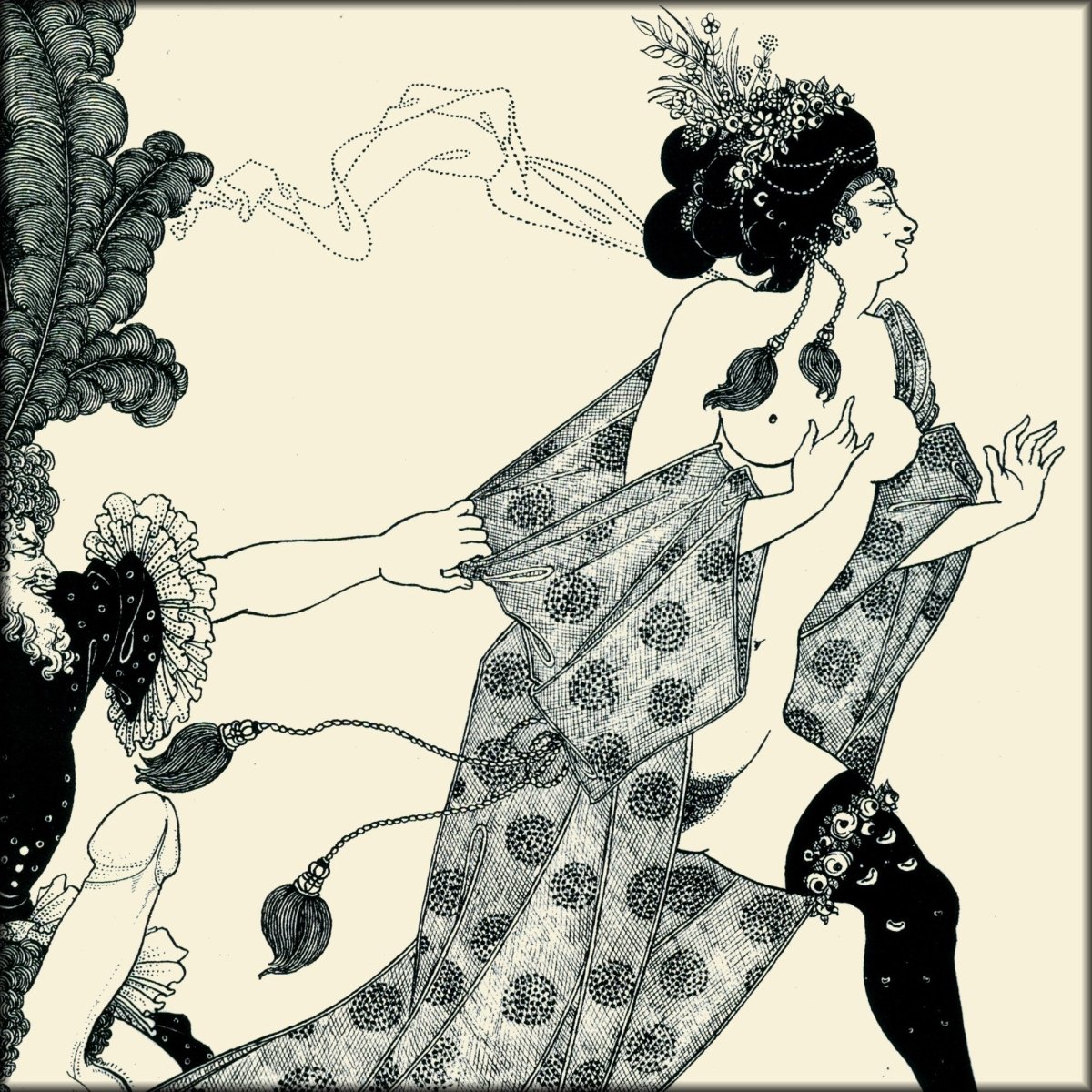 Lysistrata 1896 - Aubrey Beardsley - 15 Public Domain Images | Digital Download - 15 images