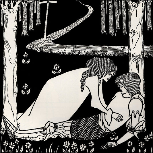 Morte D'Arthur 1893 - Aubrey Beardsley Public Domain Images | Digital Download - 93 images