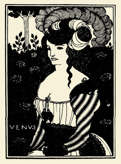 Studio Magazine - Aubrey Beardsley - 4 Public Domain Images | Dimensions 1781 x 2418