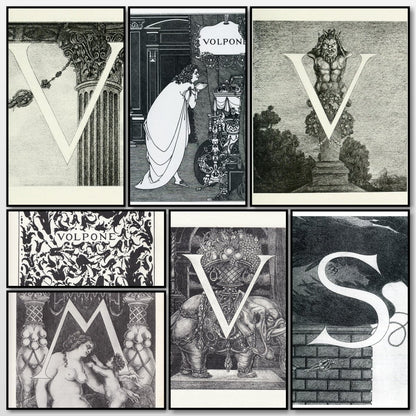 Volpone (1898) - Aubrey Beardsley - 7 Public Domain Images | A snapshot of the images