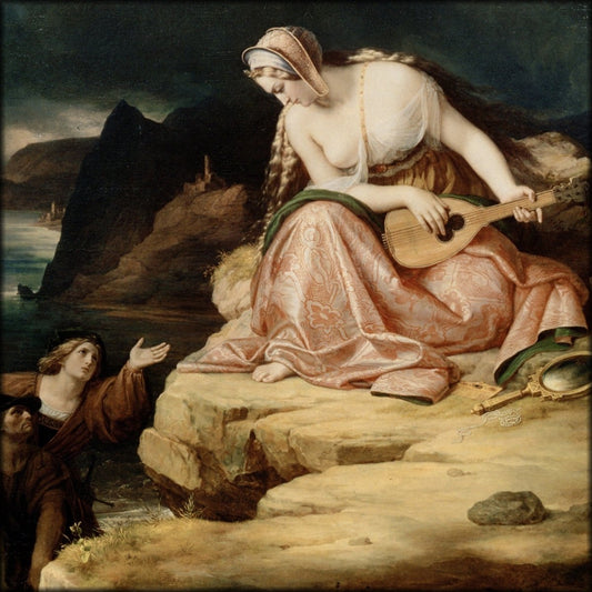 Carl Begas (1794-1854) - The Lorelei 1835 | Digital Download - 1 image