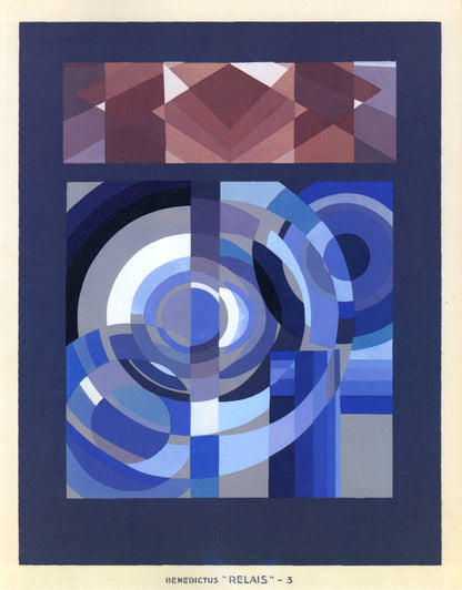 Édouard Bénédictus - Relais (1930) - 16 High Resolution Images | Dimensions 6564 x 8400 pixels