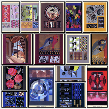 Édouard Bénédictus - Relais (1930) - 16 High Resolution Images | A snapshot of the images