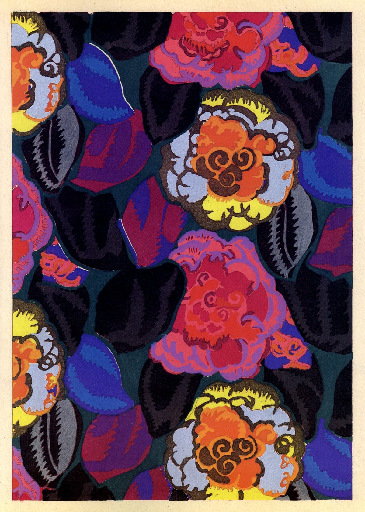 Édouard Bénédictus - Variations (1926) - 25 High Resolution Images | Dimensions 6144 x 8628 pixels