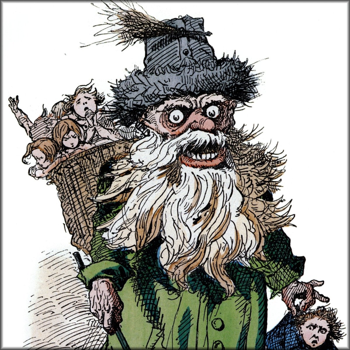 Bertall (1820-1882) - Father Whipper aka Hans Trapp | Digital Download - 1 image
