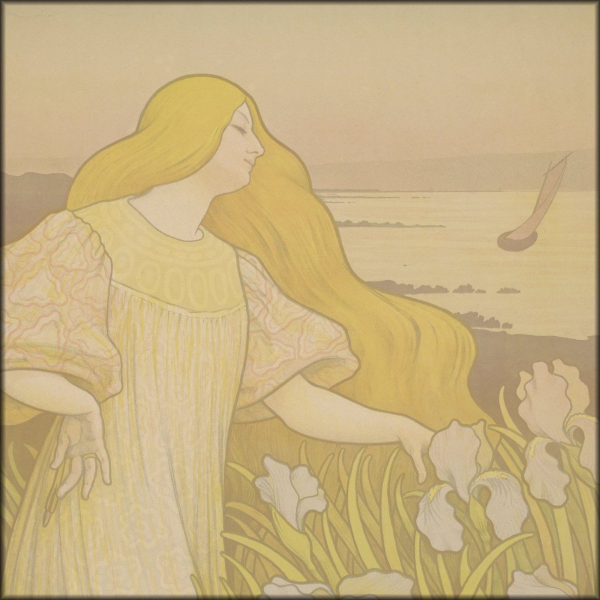 Paul Berthon (1872-1909) - Iris 1895 | Digital Download - 1 image