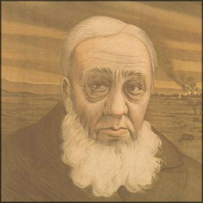 Paul Berthon - Portrait of Paul Kruger 1895 | Digital Download - 1 image