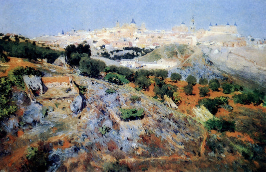 Beruete, Aureliano de (1845-1912) - View of Toledo from the Olive Groves 1906