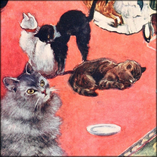 The Cat 1905 - Adolph Birkenruth - 12 images | Digital Download - 12 images