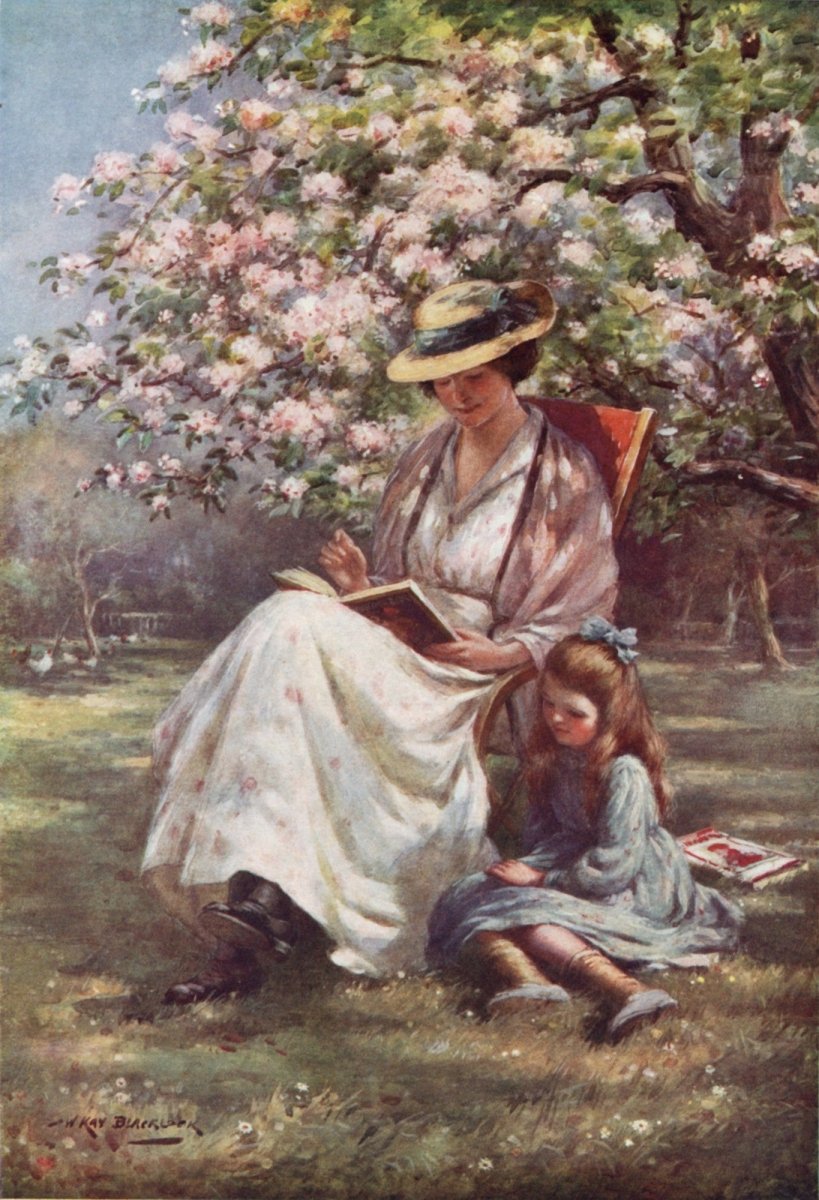 William K. Blacklock - The Sweet O' the Year | Dimensions 3297 x 4830 pixels