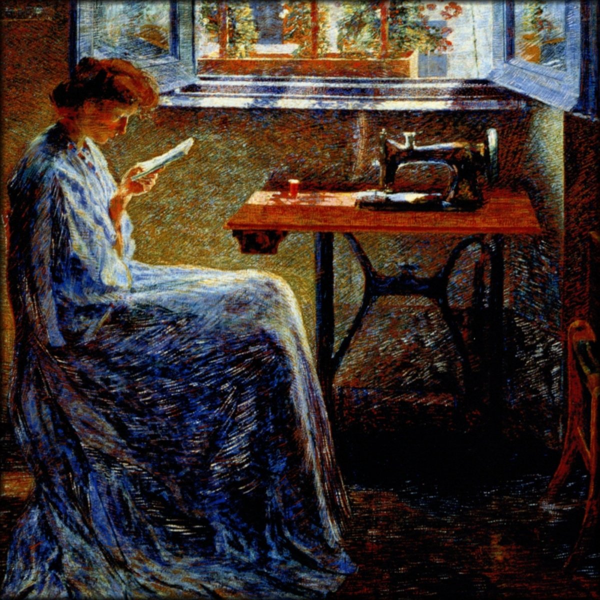 Umberto Boccioni - The Story of a Seamstress 1908 | Digital Download - 1 image