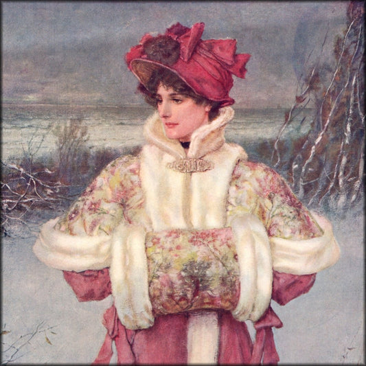 George H. Boughton - The Lady of the Snows 1896 | Digital Download - 1 image