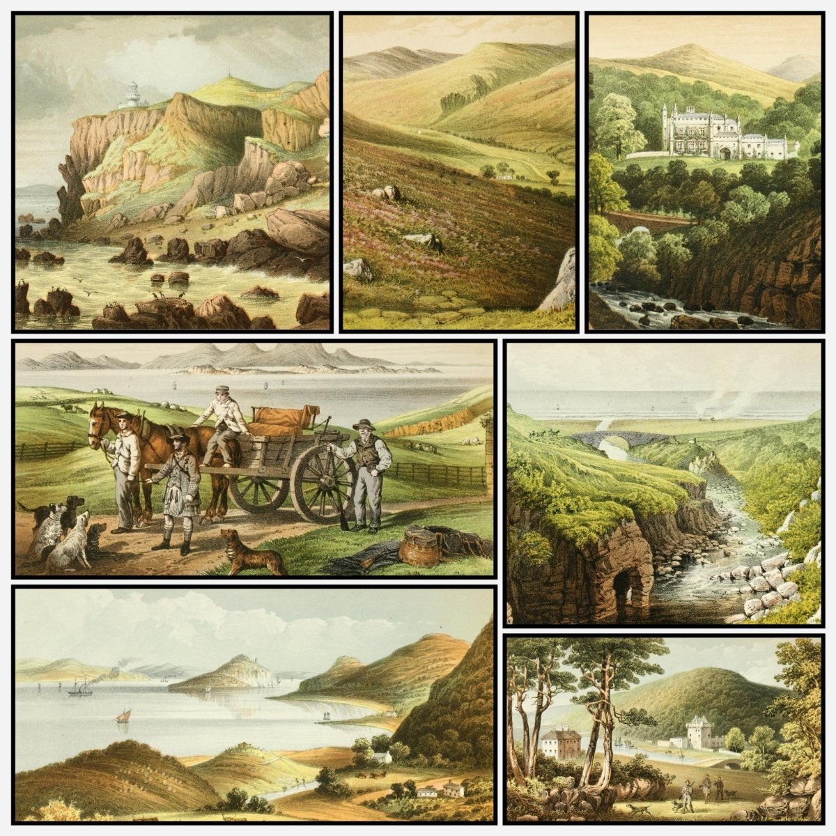 Glencreggan 1861 - Edward Bradley aka Cuthbert Bede | A snapshot of the images