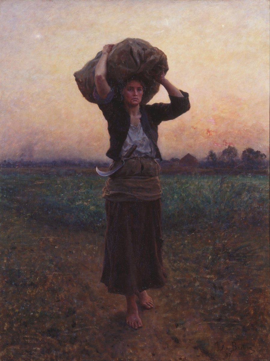Jules Breton - Shepherd’s Star | Dimensions 4256 x 5677 pixels