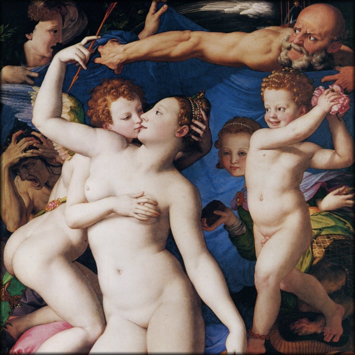 Bronzino (1503-1572) - An Allegory with Venus & Cupid 1540s | Digital Download - 1 image