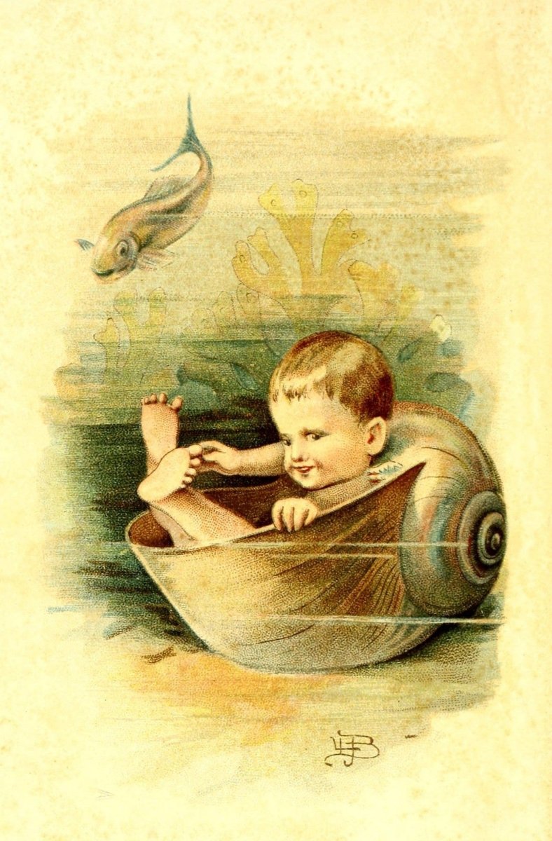 The Water-Babies 1895 - L. Leslie Brooke - 1 image | Dimensions 1830 x 2785 pixels