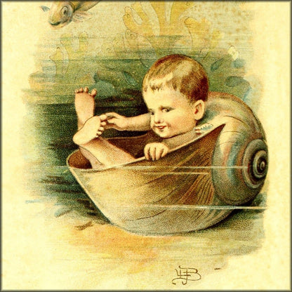 The Water-Babies 1895 - L. Leslie Brooke - 1 image | Digital Download - 1 image