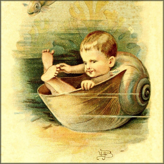 The Water-Babies 1895 - L. Leslie Brooke - 1 image | Digital Download - 1 image