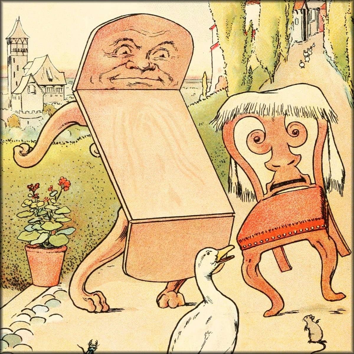 Nonsense Songs c.1910 - L. Leslie Brooke - 13 images | Digital Download - 13 images