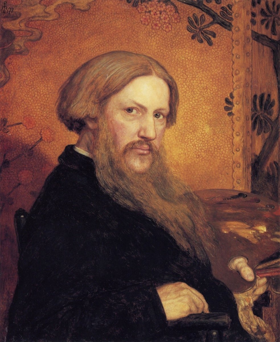 Ford Madox Brown Paintings in the Public Domain | Dimensions 3864 x 4711 pixels