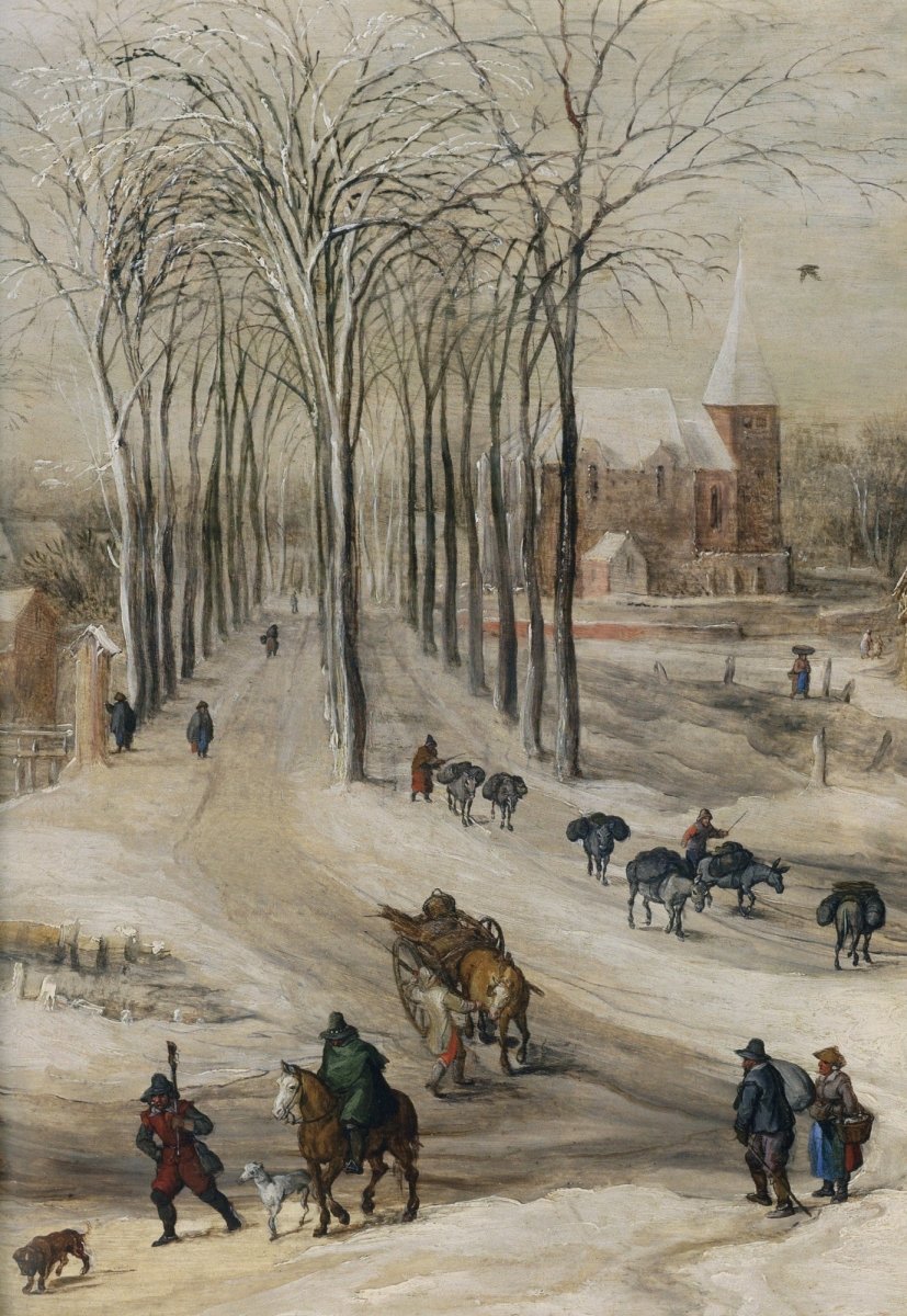 Renaissance Winter Scenes - 50 images to Download | Dimensions 4797 x 6955 pixels