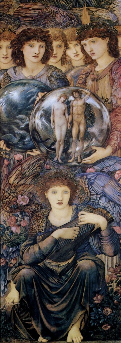 Edward Burne Jones Paintings in the Public Domain | Dimensions 2651 x 7491 pixels