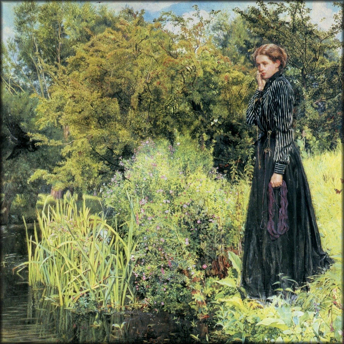 John Byam Shaw - The Boer War: Last Summer Things were Greener | Digital Download - 1 image