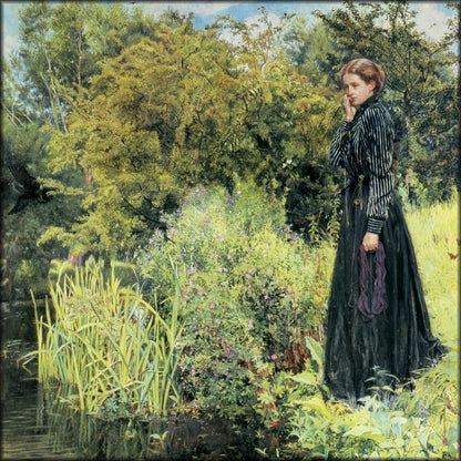 John Byam Shaw - The Boer War: Last Summer Things were Greener | Digital Download - 1 image