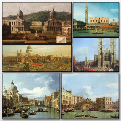 Canaletto Public Domain Images to Download | A snapshot of some of the images