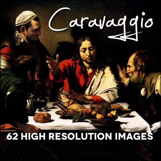 Caravaggio Public Domain Images | Digital Download - 62 images