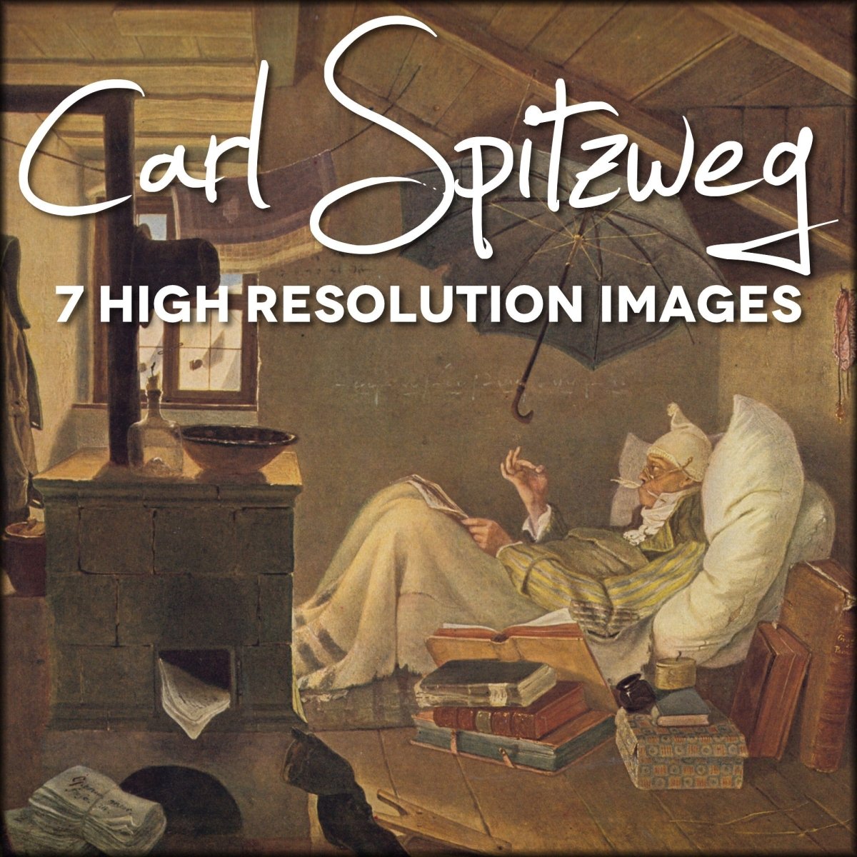 Carl Spitzweg Public Domain Images to Download | Digital Download - 7 images