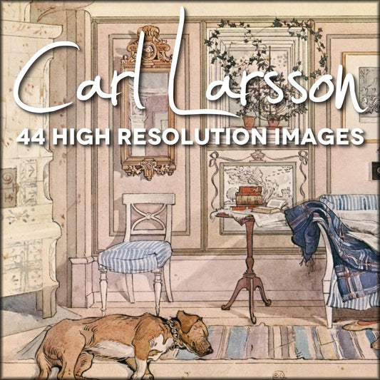 Carl Larsson Artwork in the Public Domain | Digital Download - 44 images