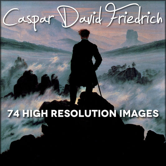Caspar David Friedrich Public Domain Images | Digital Download - 74 images