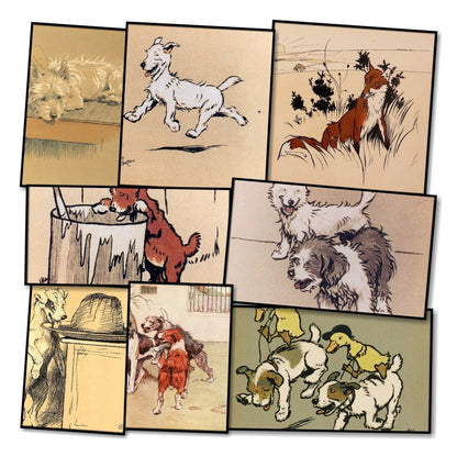 Cecil Aldin Public Domain Images to Download | Digital Download - 394 images to download