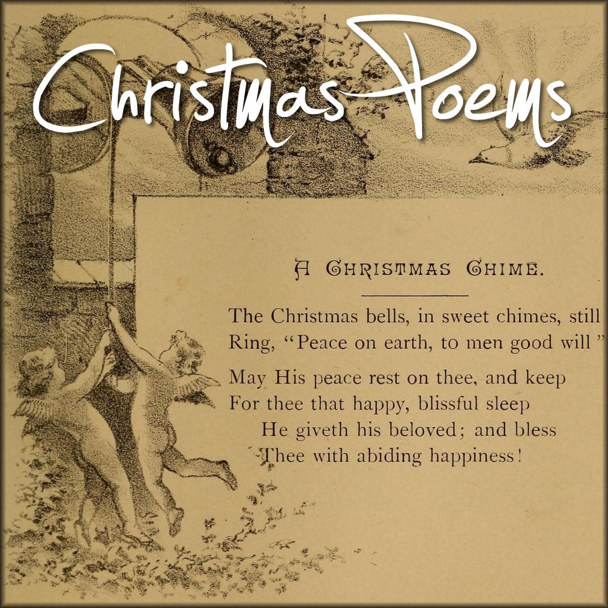 Christmas Poems - 310 Vintage Images | Digital Download - 311 images