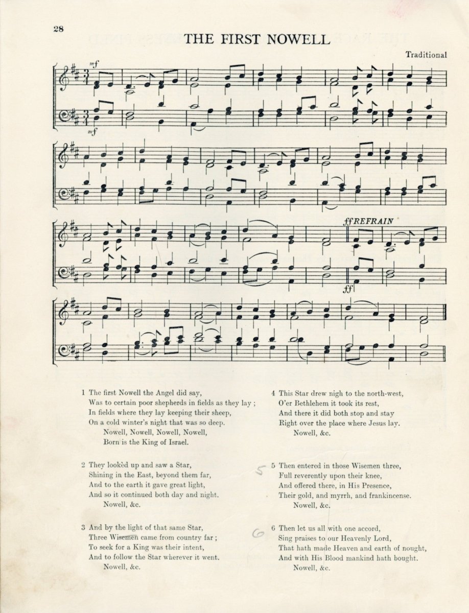 Christmastide Melodies 1935 - 96 Images | Dimensions 4977 x 6507 pixels