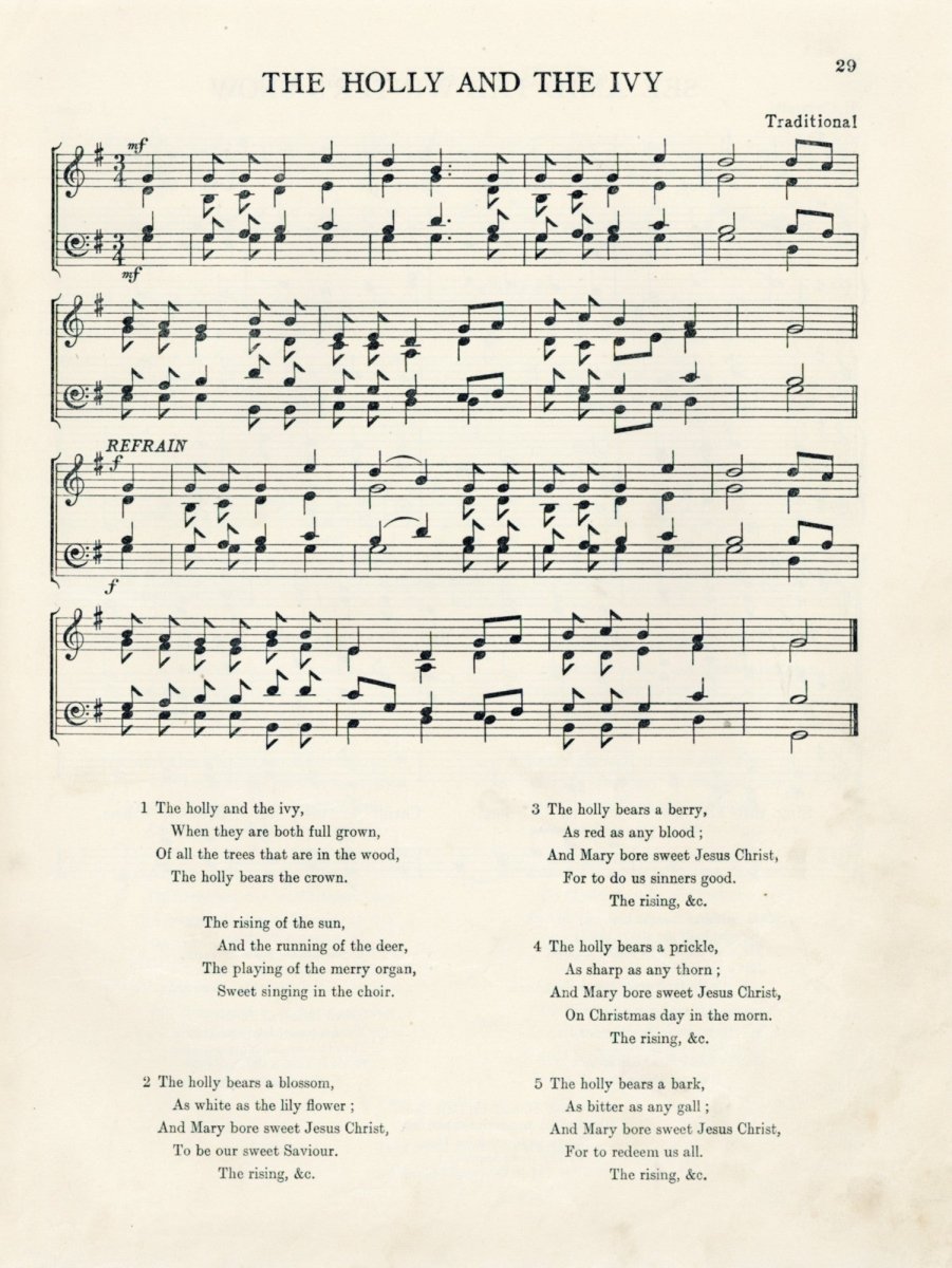Christmastide Melodies 1935 - 96 Images | Dimensions 4887 x 6507 pixels