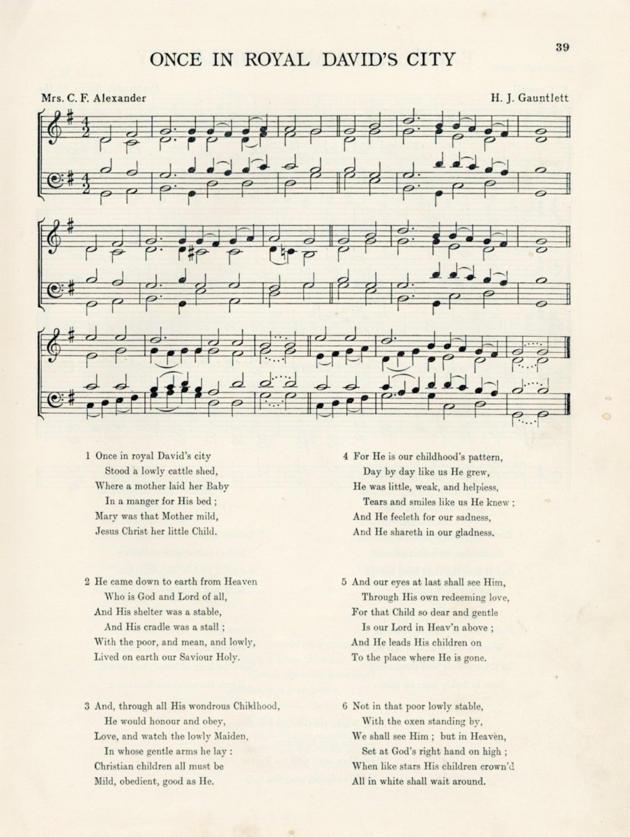 Christmastide Melodies 1935 - 96 Images | Dimensions 4896 x 6504 pixels