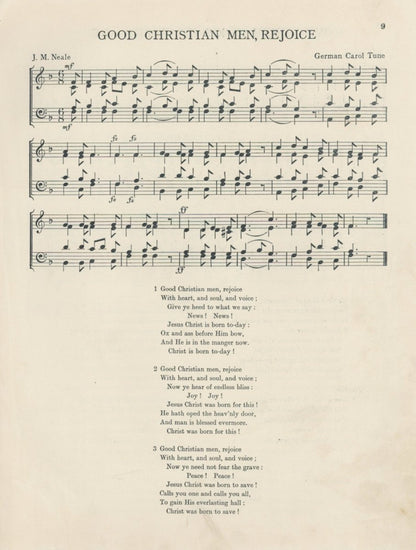 Christmastide Melodies 1935 - 96 Images | Dimensions 4862 x 6435 pixels