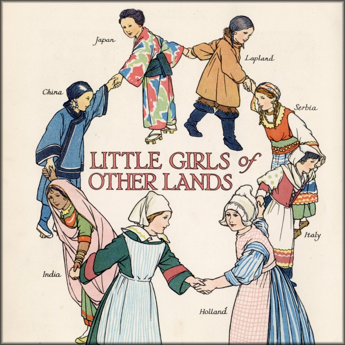Ruth Cobb - Little Girls of other Lands | Digital Download - 1 image